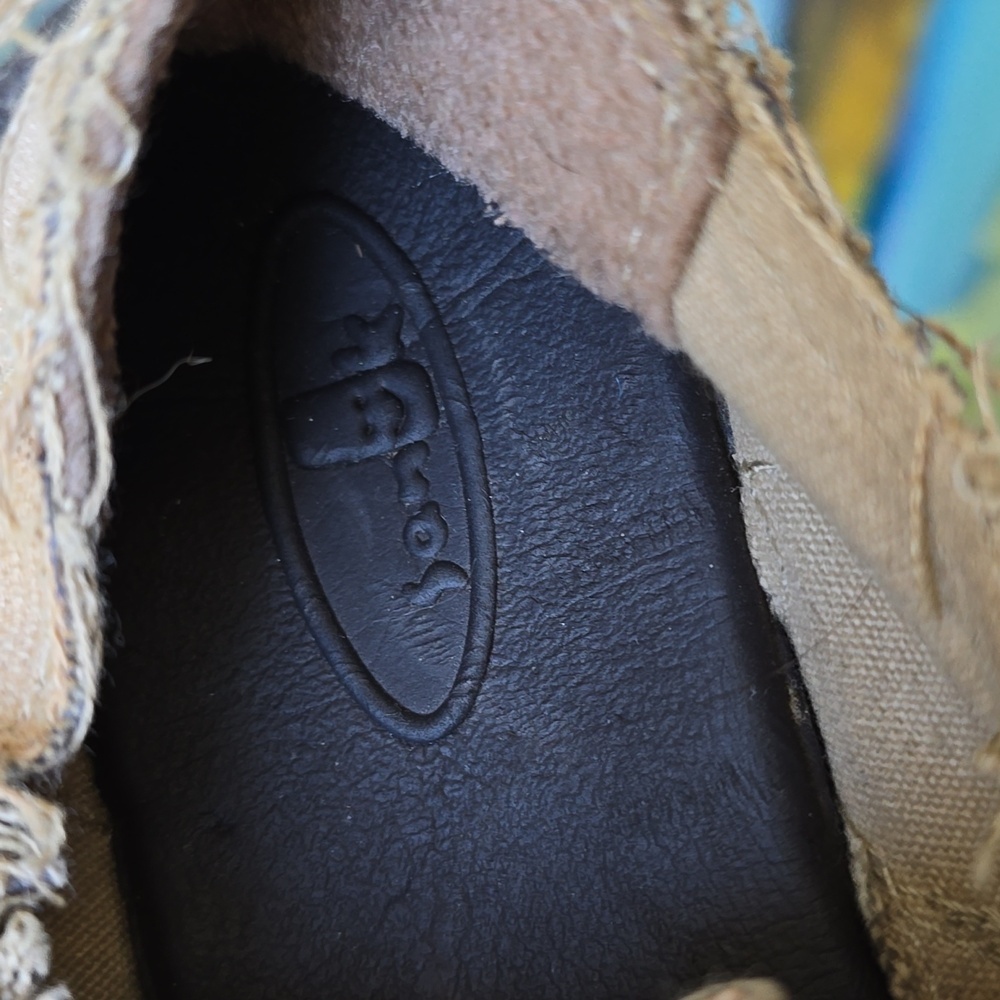 Sanuk Sidewalk Surfer Kids Slip Ons - Picture 8 of 9